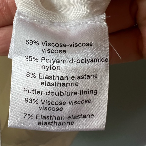 Akris Punto white sheath dress size 8 - Picture 6 of 6